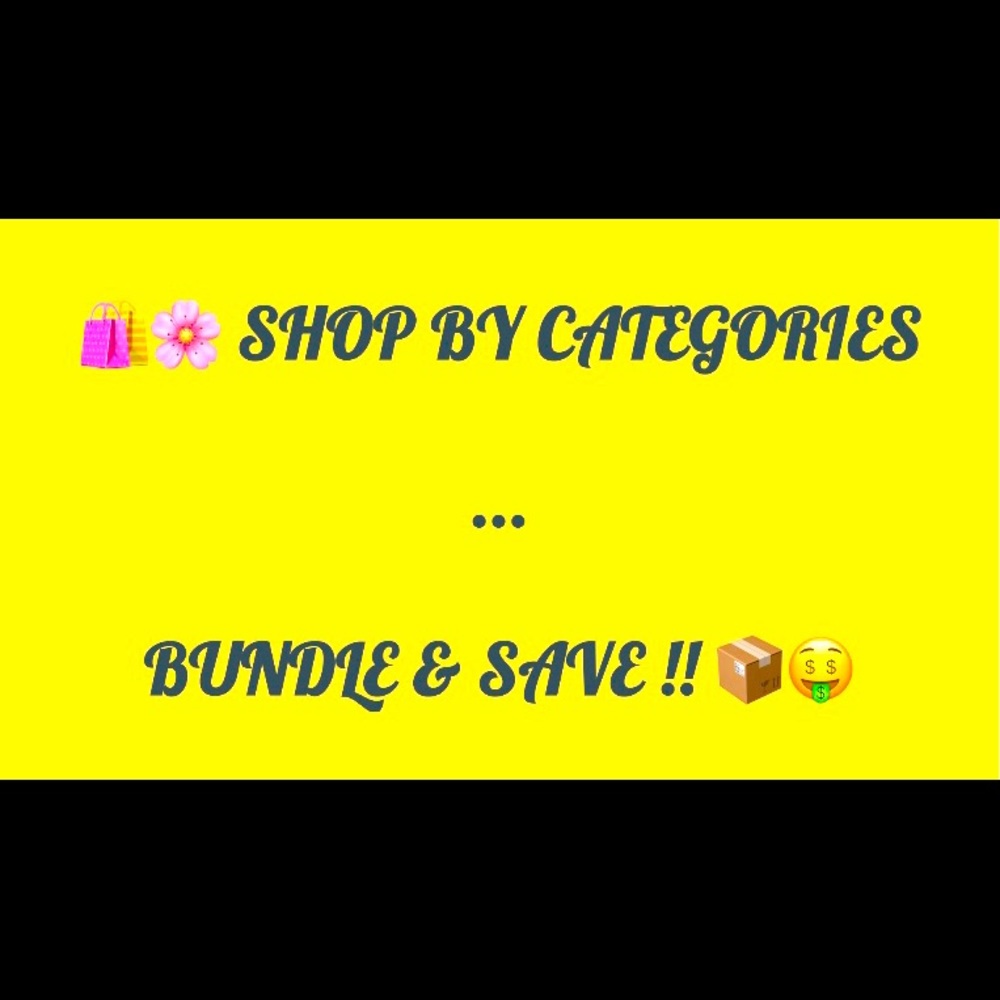 🛍Shop By Categories, Bundle & Save !!🛍